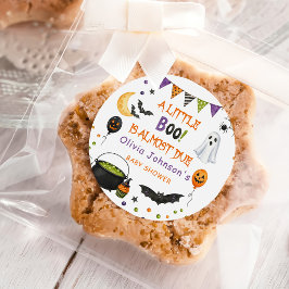 Halloween-Geister-Baby-Party Runder Aufkleber