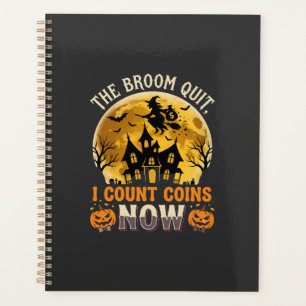 Halloween-Geister-Banker-Hexe Planer