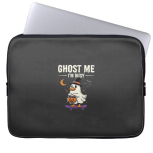 Halloween-Geister-Enten-Skateboard-Design_1 Laptopschutzhülle