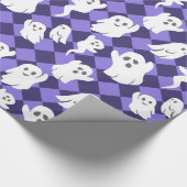 Halloween-Geister Geschenkpapier (Ecke)
