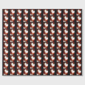 Halloween-Geister Geschenkpapier (Flach)