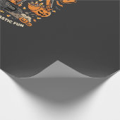 Halloween Geister Grab Crew Geschenkpapier (Ecke)