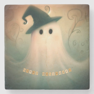 Halloween-/Geister-/Herbst-/Skurriler Schmuck Steinuntersetzer