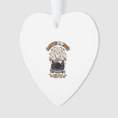 Halloween-Geister-Kürbis-Crew Ornament (Vorderseite)