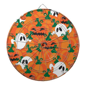 Halloween-Geister Kürbis-Plantage Dartscheibe
