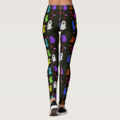 Halloween-Geister Leggings (Rückseite)