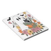 Halloween-Geister-Lesebuch Katze Notizblock (angewinkelt)