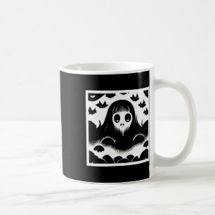 Halloween-Geister-Mädchen Gruseliges Unheimliches Kaffeetasse