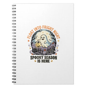 Halloween-Geister-Mond-Parade Notizblock
