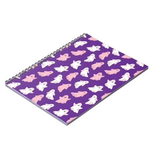 Halloween-Geister Notizblock (Linke Seite)