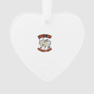 Halloween-Geister-Romantik Humor Ornament