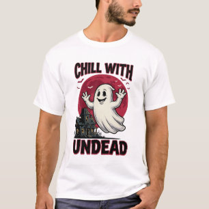 Halloween-Geister-Shirt Vintage Verflucht Zombie D T-Shirt