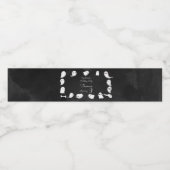 Halloween-Geister spooktacular Kindergeburtstag Pa Wasserflaschenetikett (Einzelnes Label)