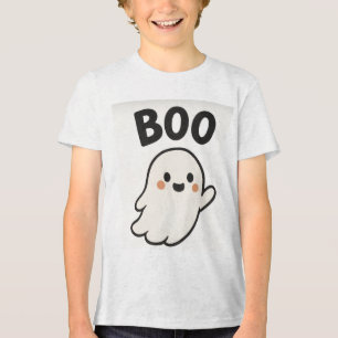 Halloween-Geister-T-Shirt Tri-Blend Shirt