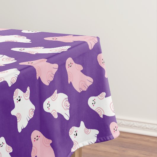 Halloween-Geister Tischdecke (Beispiel)