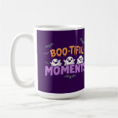 Halloween Geister und Fledermäuse Süße Geschenkide Kaffeetasse (Links)