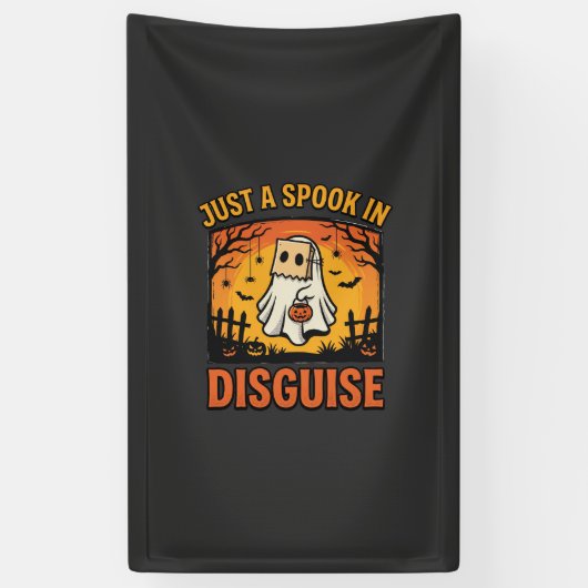 Halloween-Geister-Verkleidung Banner (Vertikal)