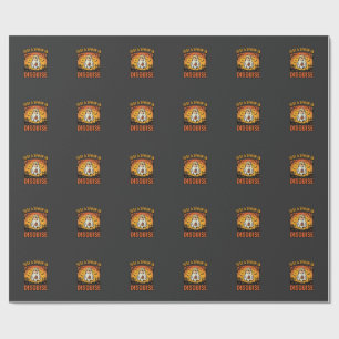 Halloween-Geister-Verkleidung Geschenkpapier