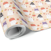 Halloween-Geister-Verpackungspapier Geschenkpapier (Rolleneckpunkt)
