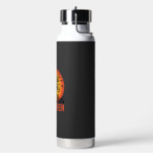 Halloween Geisterbaum Hexe und schwarze Katzen Trinkflasche (Links)
