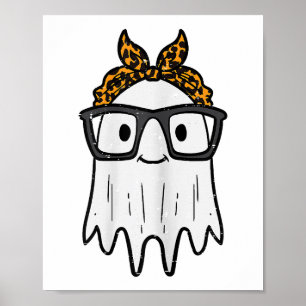 Halloween-Geisterbrille Süß Poster