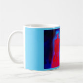 Halloween-Geisterdamen in Rot Kaffeetasse (Links)