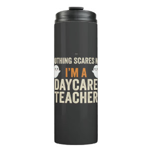Halloween-Geisterdesign für Erzieherinnen_1 Thermosbecher