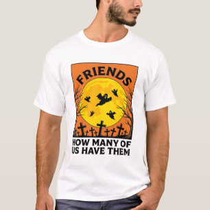 Halloween-Geisterfreunde Lustig Vintage-Horror_1 T-Shirt