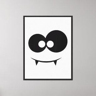 Halloween Geistergesicht Leinwanddruck