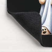Halloween-Geisterhund Mousepad (Ecke)