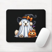 Halloween-Geisterhund Mousepad (Mit Mouse)