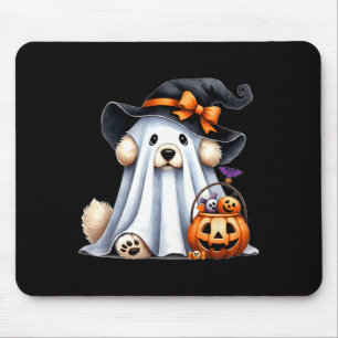 Halloween-Geisterhund Mousepad