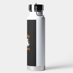 Halloween-Geisterhunde Keine Tricks, nur Leckerlis Trinkflasche