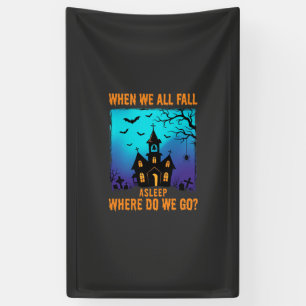 Halloween Geisterkirche Wohin Gehen Wir Banner