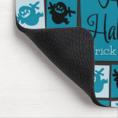 Halloween-Geistermosaik Mousepad (Ecke)