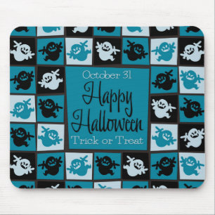 Halloween-Geistermosaik Mousepad