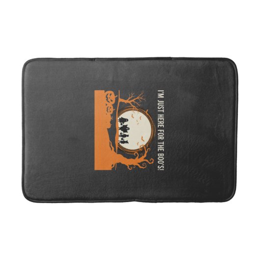 Halloween-Geisterschatten Badematte (Vorderseite)
