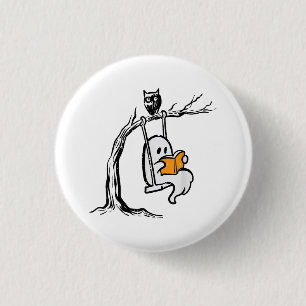 Halloween-Geisterschwung-Lesung  Button
