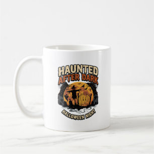 Halloween-Geisterstunde nach Mitternacht Kaffeetasse