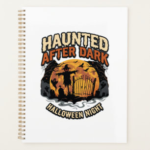 Halloween-Geisterstunde nach Mitternacht Planer