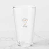 Halloween-Geistertrupp Glas (Rückseite)