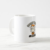 Halloween-Geistertrupp Kaffeetasse (Vorderseite Links)