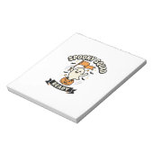 Halloween-Geistertrupp Notizblock (Rotiert)