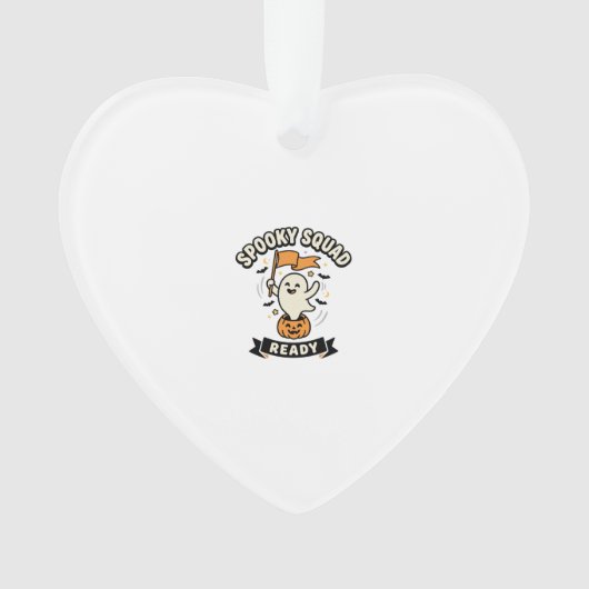 Halloween-Geistertruppe Ornament (Vorderseite)