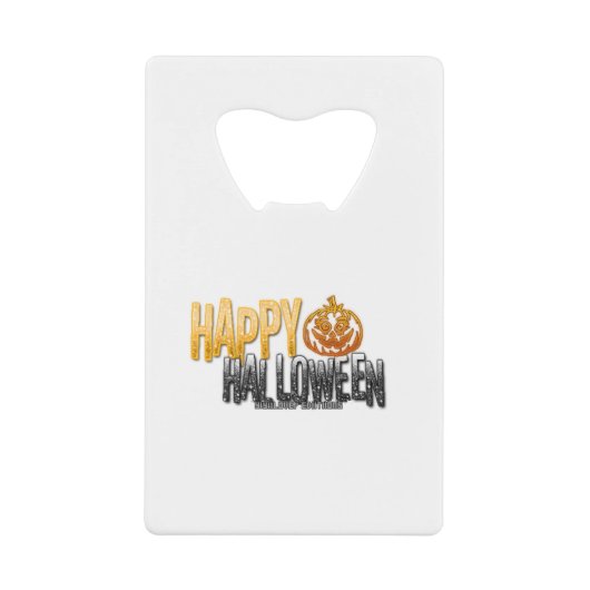 Halloween Geldbeutel Flaschenöffner (Vorderseite)