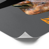Halloween Gemein Toad Face Personalisiert Poster (Ecke)