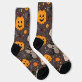 halloween gemusterte Crew Socken (Rechts)