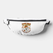 Halloween-Gemütlichkeits-Skelett-Feier Bauchtasche (Ablage )