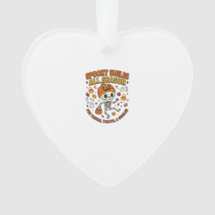 Halloween-Gemütlichkeits-Skelett-Feier Ornament