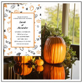 Halloween Gender Enthüllung Einladungen Oktober Ge